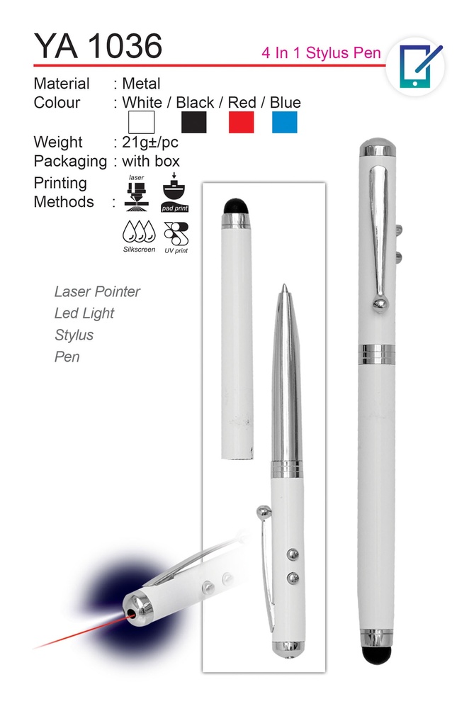 4 IN 1 STYLUS PEN