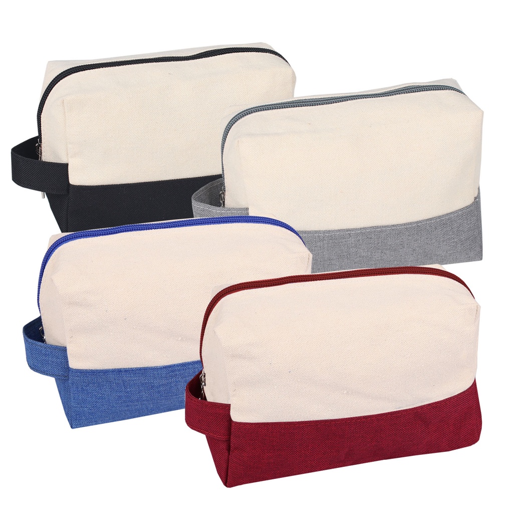 COSMETIC CANVAS POUCH