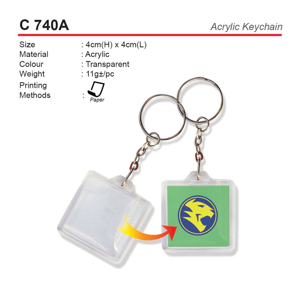ACRYLIC KEYCHAIN