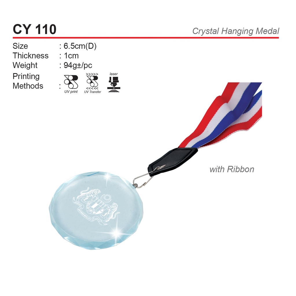 CRYSTAL HANGING METAL