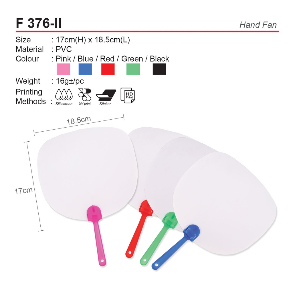 F 376 II - PVC ONLY