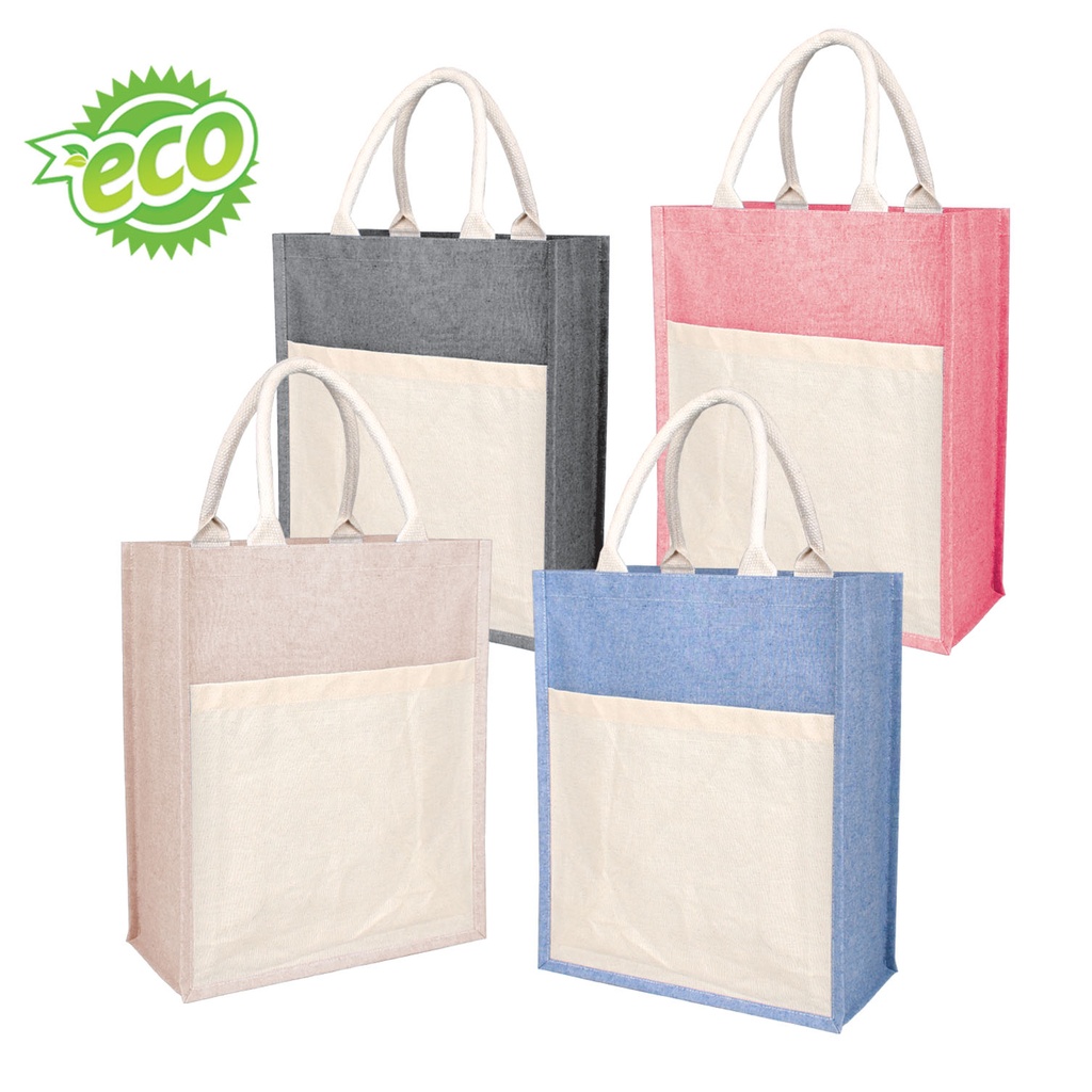 LAMINATED COTTON CANVAS BAG