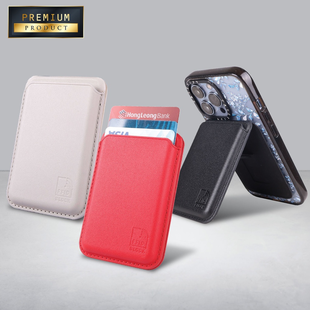 MAGNETIC RFID BLOCK CARD CASE