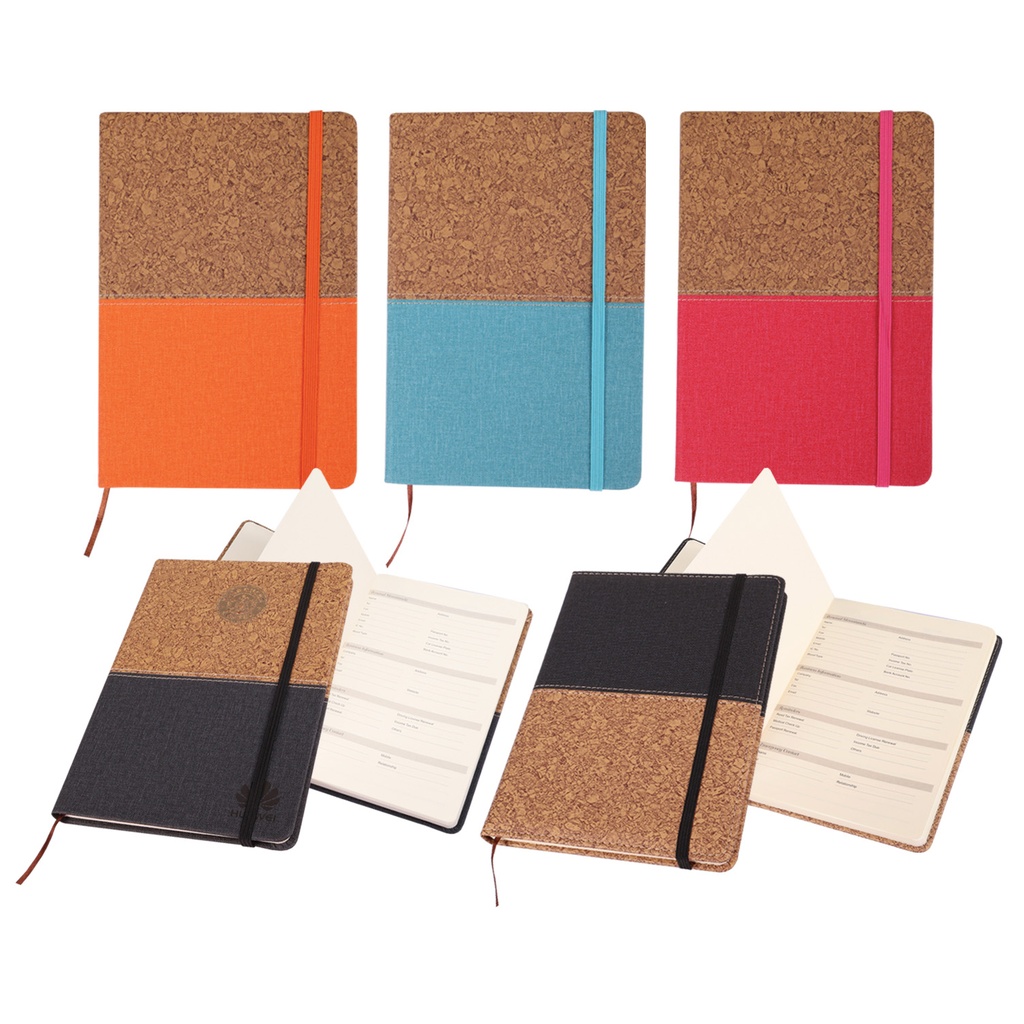 NOTEBOOK WITH PAPER SLEEVE