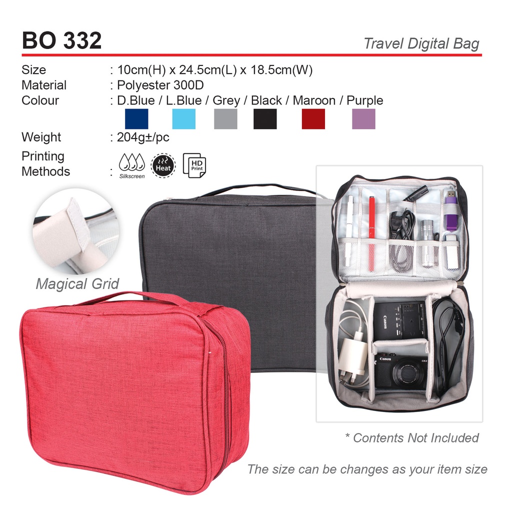 TRAVEL DIGITAL  BAG