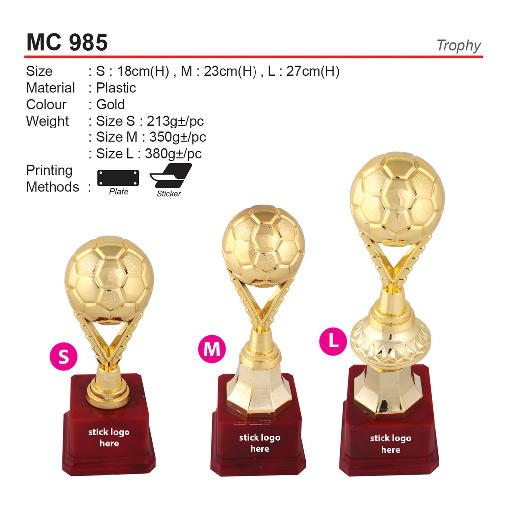 [MC-985-L] TROPHY (L(Size))