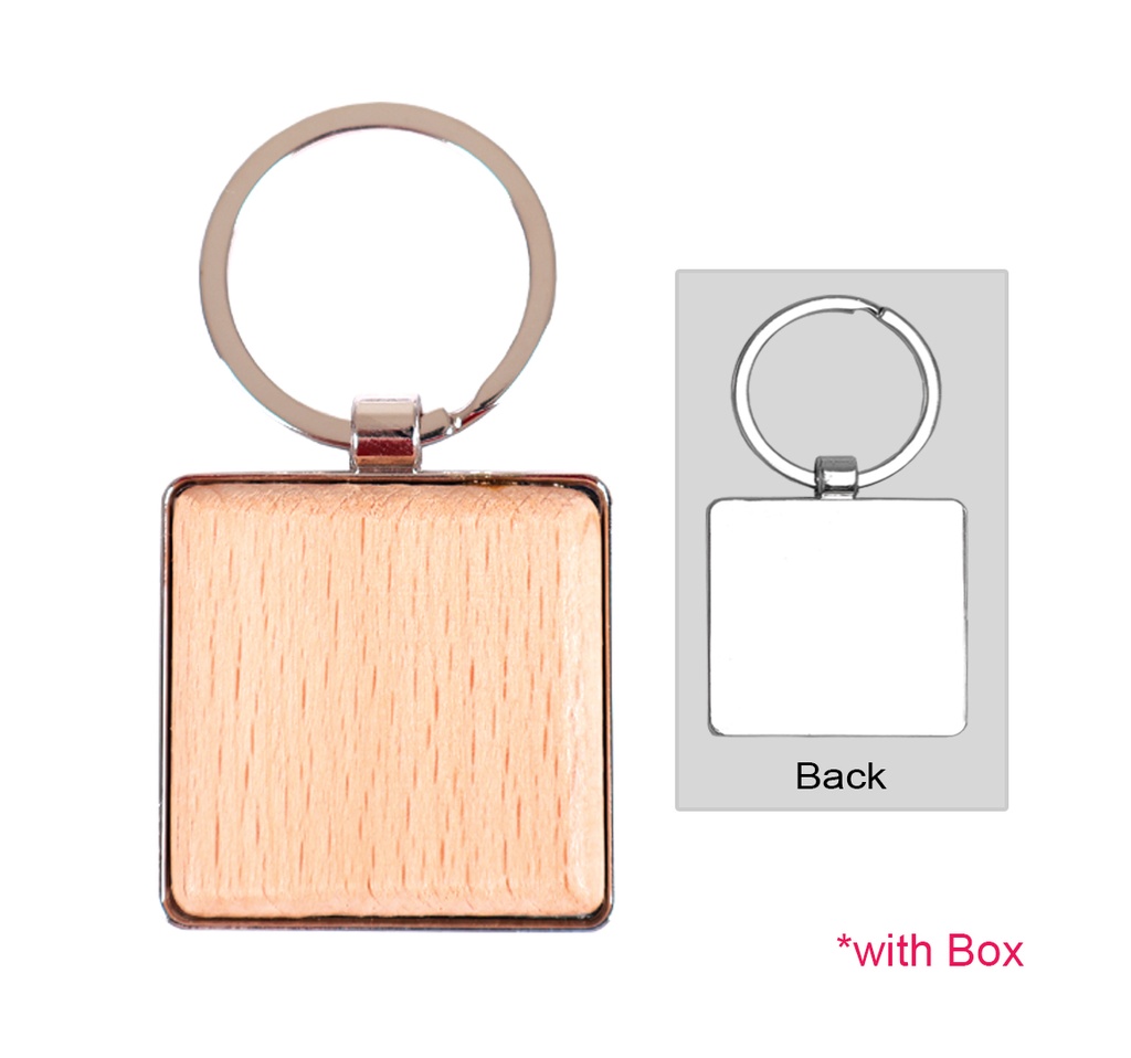 WOODEN KEYCHAIN